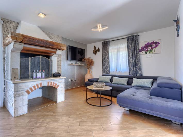 Ferienhaus für 8 Personen, mit Ausblick und Pool sowie Terrasse und Garten, mit Haustier in Marčana - 3