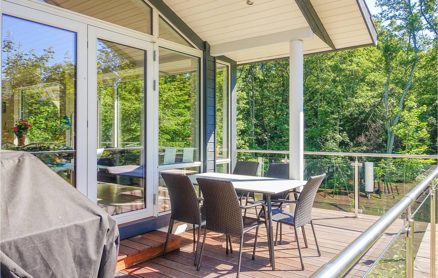 Vakantiehuis voor 4 personen met terras in Rønne, Bornholm