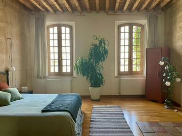 Chambre d’hôte pour 2 personnes, avec vue et jardin à Arles
