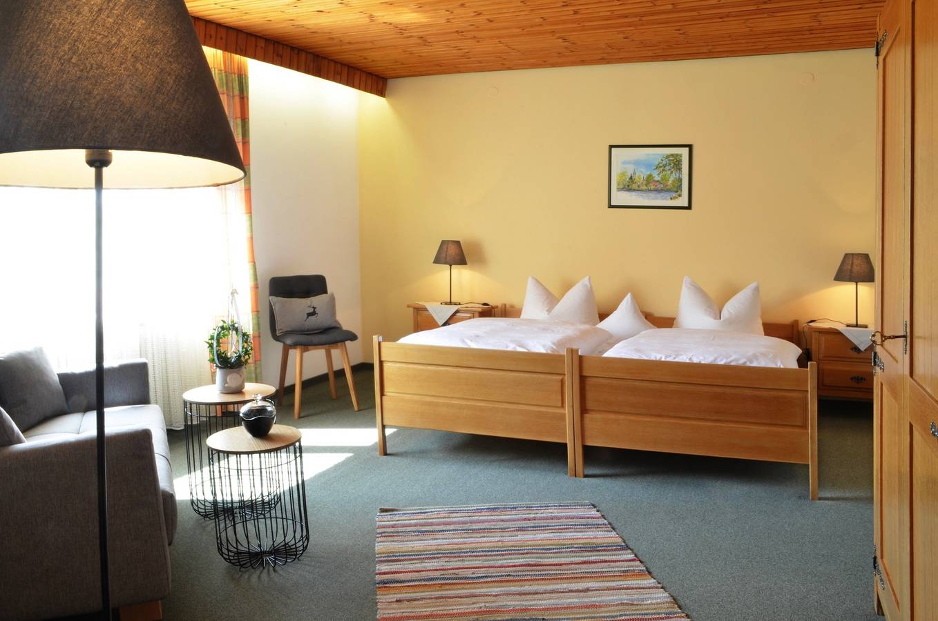 Landhaus Lederer - Ferienwohnung Ochsenkopf mit Balkon in Ochsenkopf, Bischofsgrün