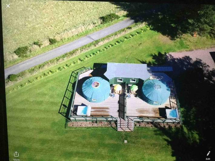 Tipi für 3 Personen, mit Garten und Terrasse sowie Whirlpool, mit Haustier in Schottland - 2