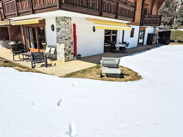 Vacation rental for 4 people, with Terrace in Montana (Switzerland)