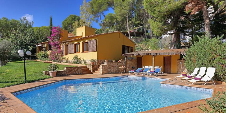 Villa pour 11 personnes, avec Terrasse ainsi que Jardin et Vue à Tamariu