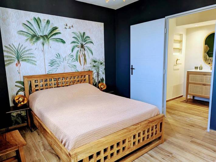 Gîte pour 4 personnes, avec vue et balcon dans la Ravine Blanche