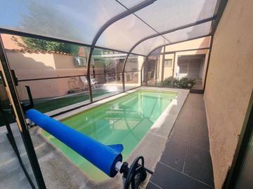 Chalet para 7 personas, con jardín además de piscina y terraza, Se admiten mascotas en Castilla y León