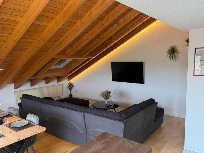 Ferienwohnung für 4 Personen, mit Balkon und Ausblick in Wutöschingen