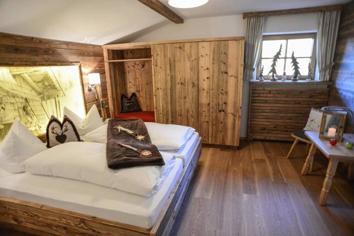 Ferienwohnung für 2 Personen, mit Garten und Sauna sowie Ausblick in Jungholz - 2