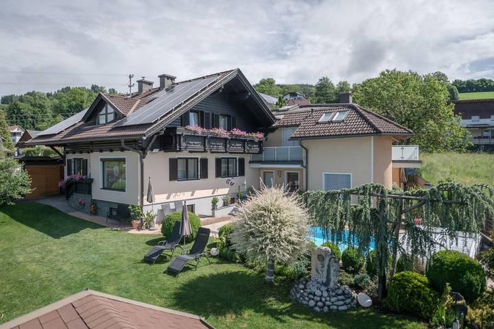 Zimmer für 2 Personen, mit Garten und Ausblick sowie Pool - 1