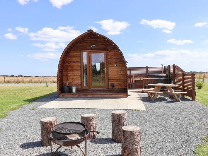 Hut for 4 people, with garden in Yorkshire