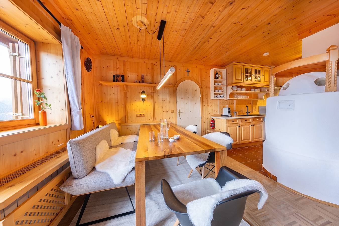 Geheel appartement, Vakantiewoning 'Steinadler Silberleiten' met bergzicht, terras en wifi in Hochkrimml, Krimml
