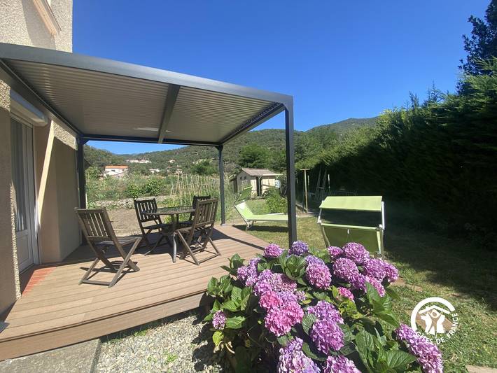 Gîte pour 4 personnes, avec terrasse
