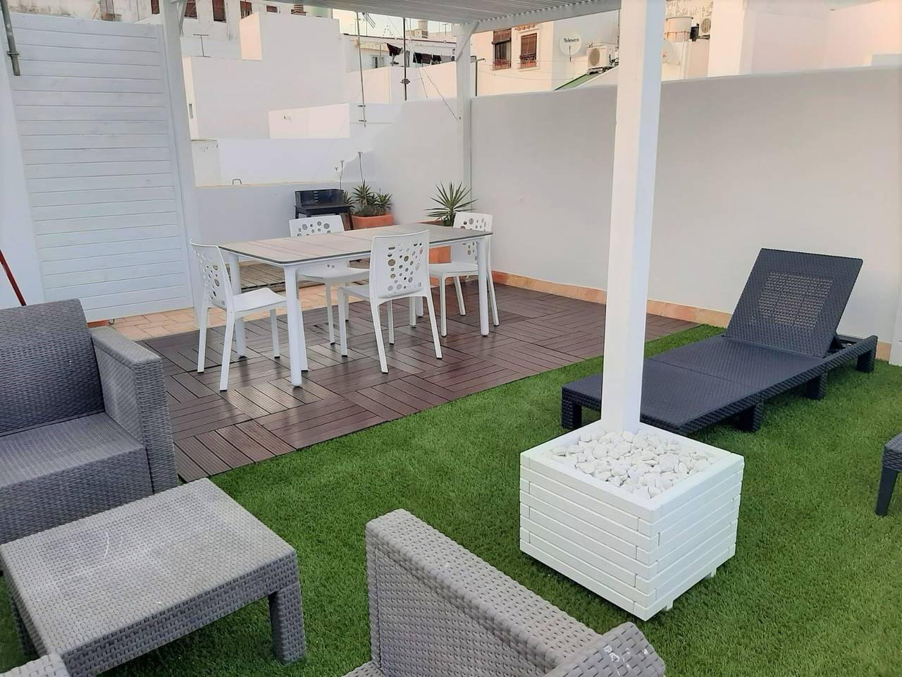 Apartamento entero, Apartamento familiar "La Tahona de Max&Jan" con terraza en la azotea in Conil de la Frontera, Costa de la Luz