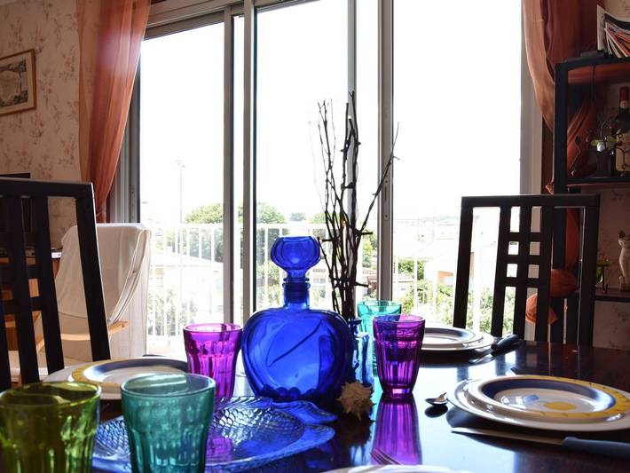 Gîte pour 6 personnes, avec balcon, animaux acceptés dans Narbonne Plage - 4