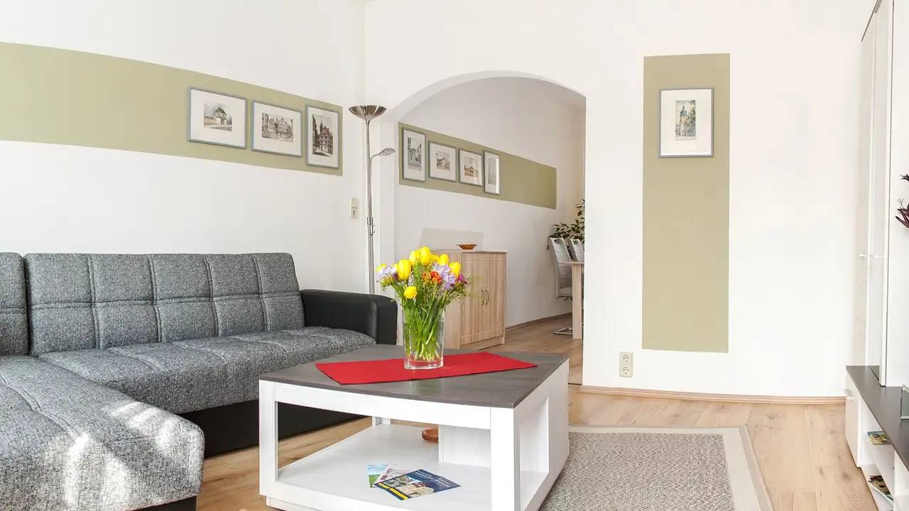 Ganze Ferienwohnung, Ferienwohnung für 3 Personen (55 m²) in Arnstadt in Arnstadt, Thüringer Kernland