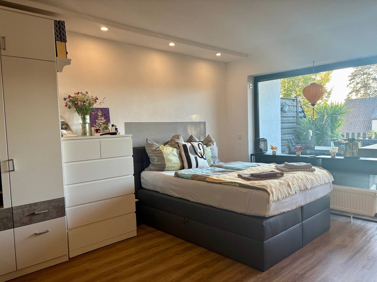 Ganze Wohnung, Apartment „Where Business and Relaxing Meet“ mit Terrasse, Garten & Wlan in Bad Salzuflen, Kreis Lippe