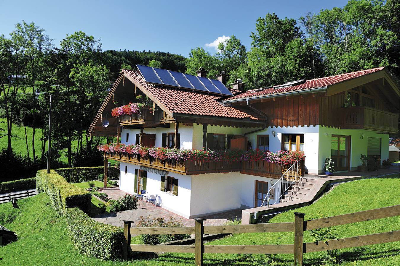 Haus Vogl - double room no.1 with shower and toilet, terrace in Berchtesgaden, Alpes de Berchtesgaden