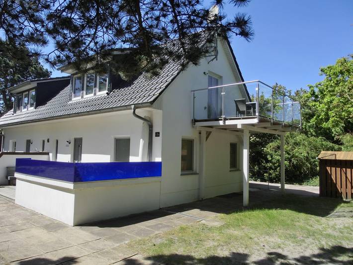 Ferienhaus für 6 Personen, mit Balkon und Terrasse sowie Garten und Sauna