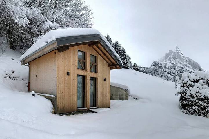 Chalet pour 6 personnes, avec Terrasse et Jardin