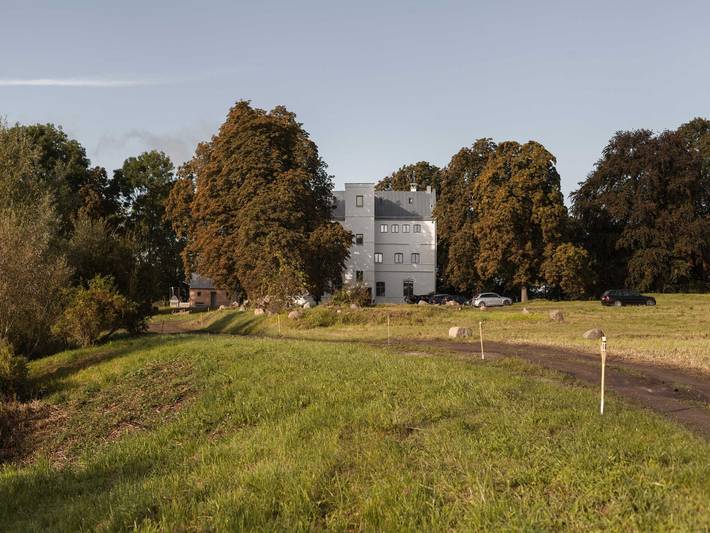 Schloss für 3 Personen, mit Garten und Seeblick in Poseritz - 4