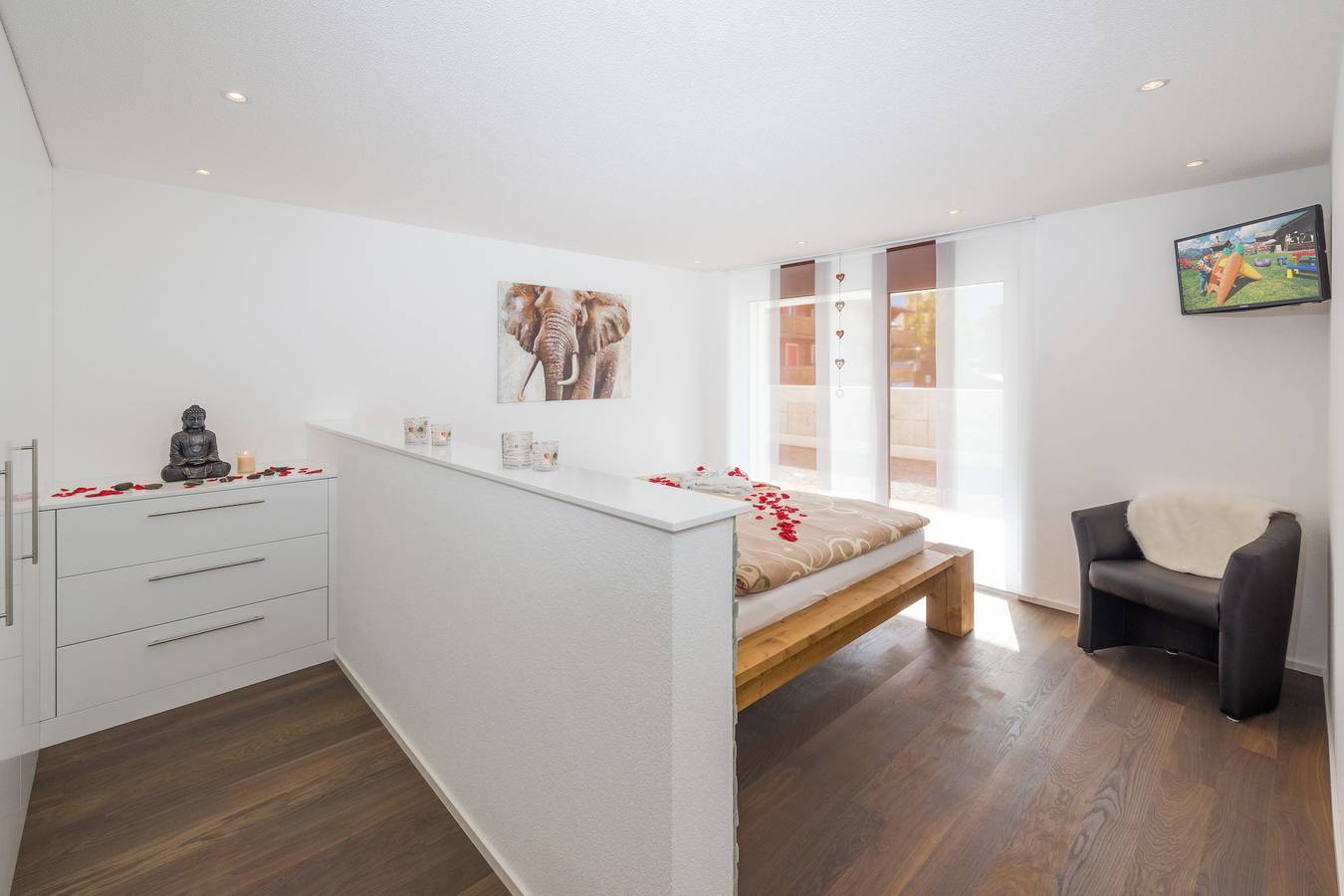 Ganze Ferienwohnung, Ferienwohnung Casa Mia Milleggapark - 4-Bettwohnung in Grächen, Walliser Alpen