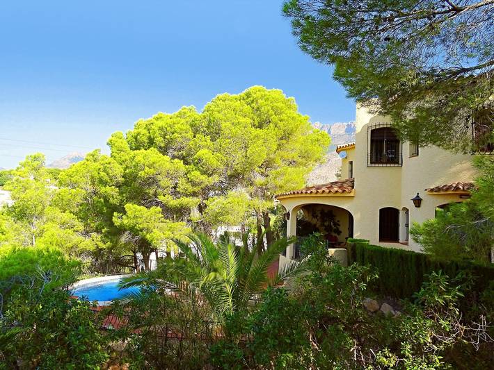Casa rural para 4 personas, con piscina además de vistas al mar y jardín, Familias con niños en Altea - 3