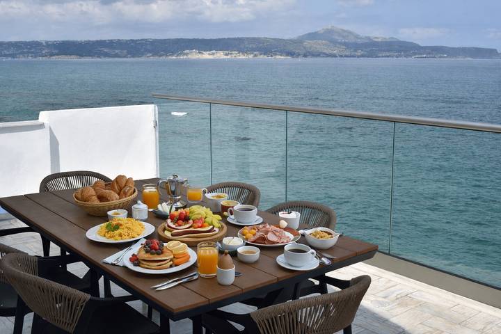 Gîte pour 5 personnes, avec balcon, animaux acceptés dans Kalyves