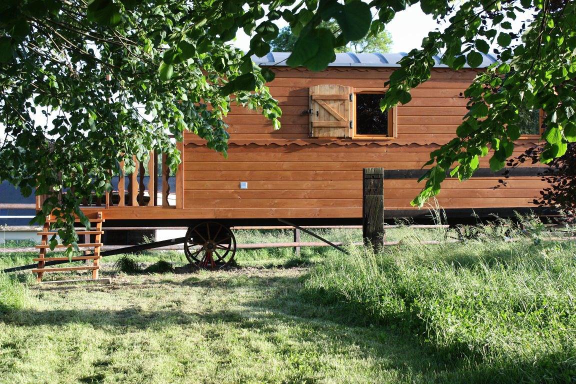 Gîte en roulotte in Blonville-sur-Mer, Région de Lisieux