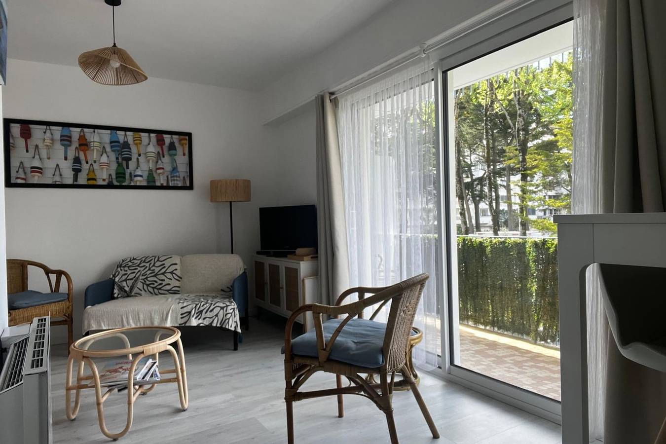 Entire studio, Studio with balcony - 2 min beach and Aquabaule in La Baule-Escoublac, Côte d'Amour