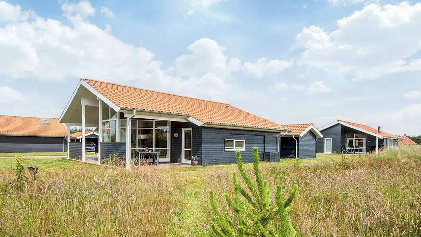 Ferieudlejning for 9 personer, med terrasse og jacuzzi i Fjand