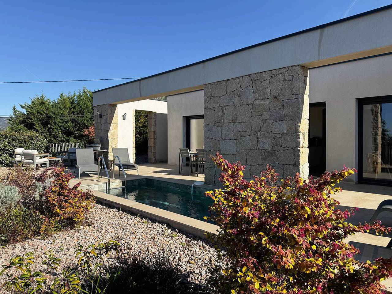 Ganze Ferienwohnung, Ferienwohnung für 4 Personen mit Pool in Afa, Ajaccio und Umgebung