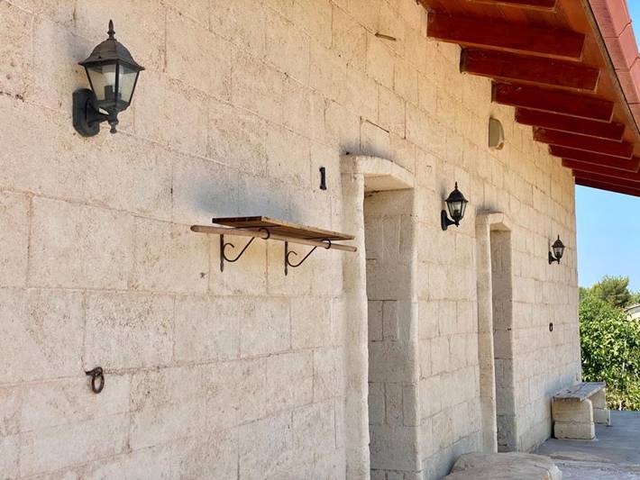 Maison de campagne pour 4 personnes, avec jardin, adapté aux familles à Andria