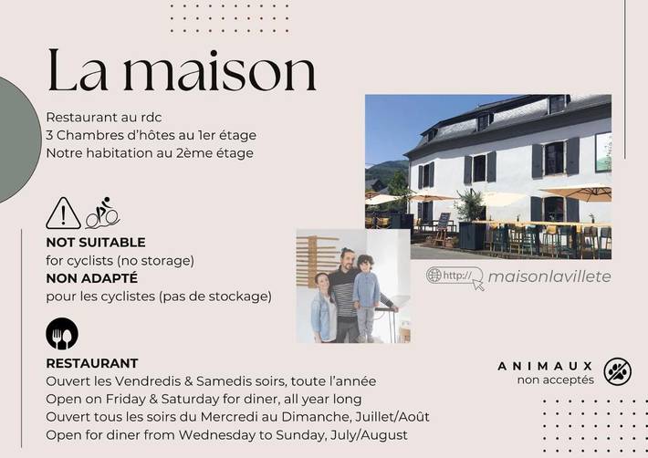 Maison d’hôte pour 5 personnes, avec vue et terrasse dans les Pyrénées - 2