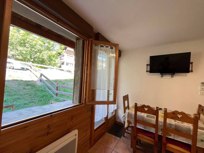 Chalet pour 6 personnes, avec balcon, animaux acceptés à Pra-Loup - 4