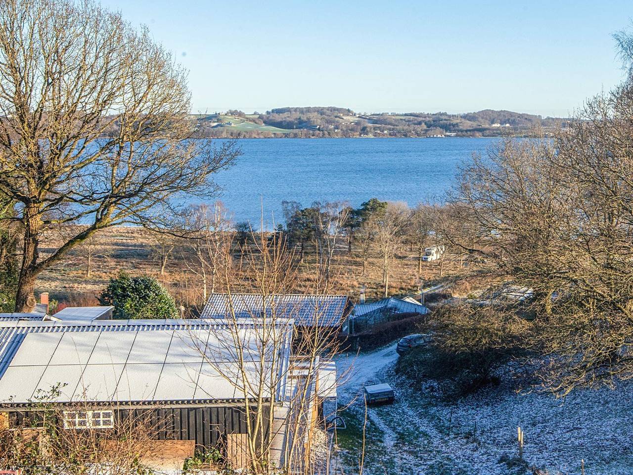 Familjevänlig stuga nära kusten in Andkær, Børkop