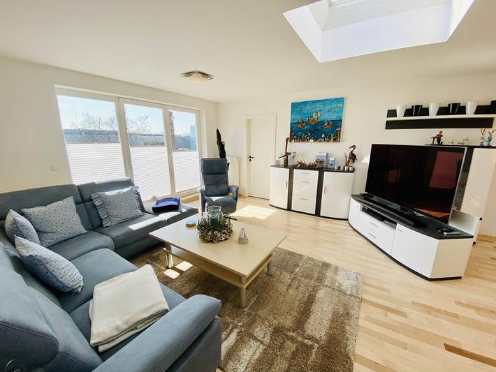 Ferienwohnung für 4 Personen, mit Meerblick und Balkon sowie Balkon/Terrasse und Sauna in Warnemünde