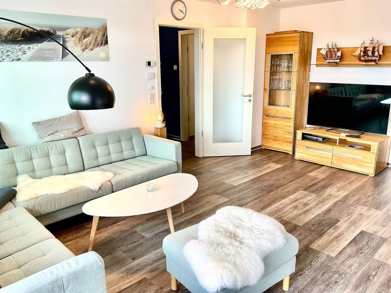 Ganze Ferienwohnung, Pier 16 mit Sauna - Abc346 - Pier 16 mit Sauna - Abc346 in Wismar, Nordwestmecklenburg (Wismar und Umgebung)
