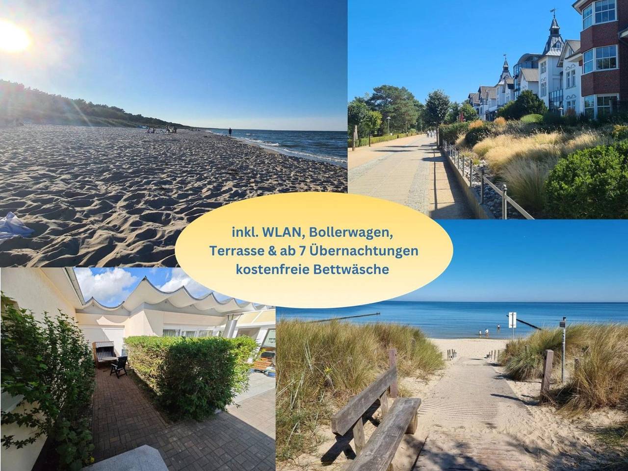 Ferienwohnung in Usedom für 2 Personen in Usedom