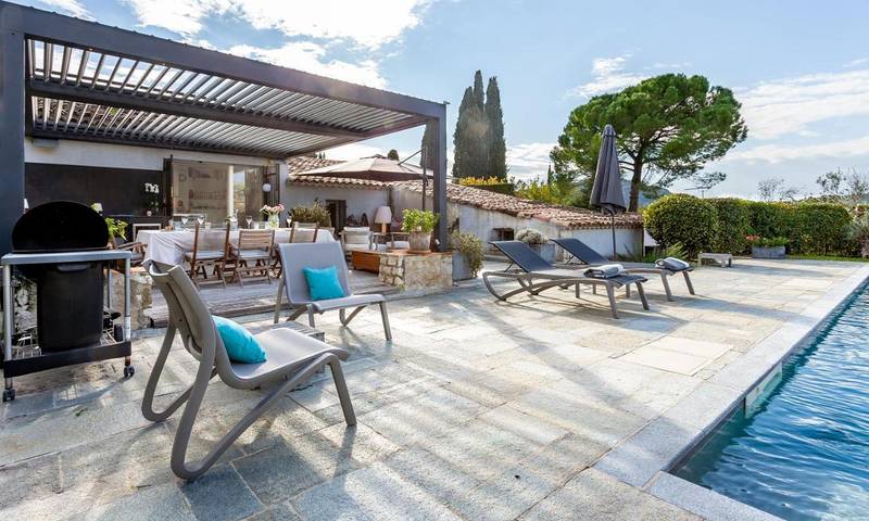 Villa pour 6 personnes, avec vue et piscine à La Colle-sur-Loup - 4