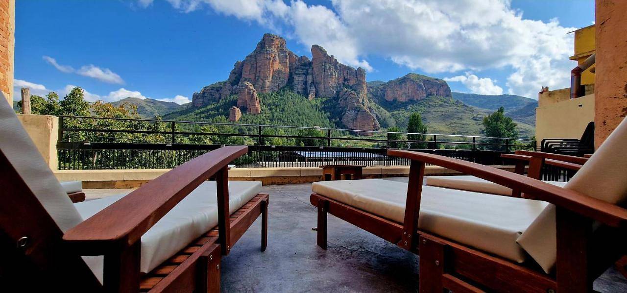 Los Tres Mallos in Nalda, La Rioja Province