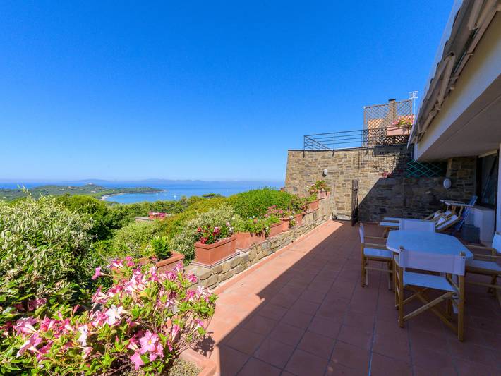 Appartamento per 6 persone, con Terrazza e Panorama a Punta Ala