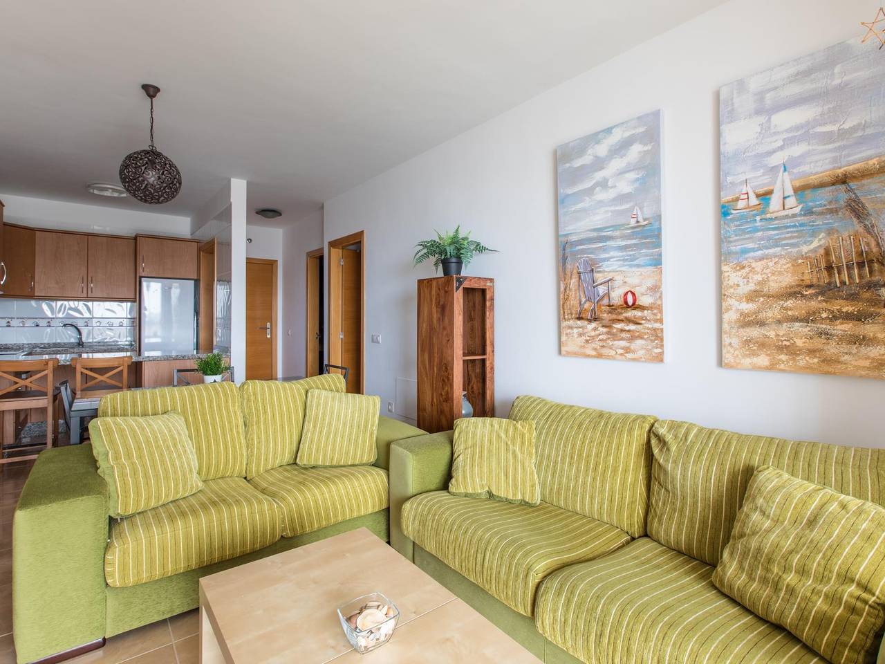 Ganze Ferienwohnung, Ferienwohnung für 3 Personen mit Meerblick in Los Abrigos, Granadilla de Abona