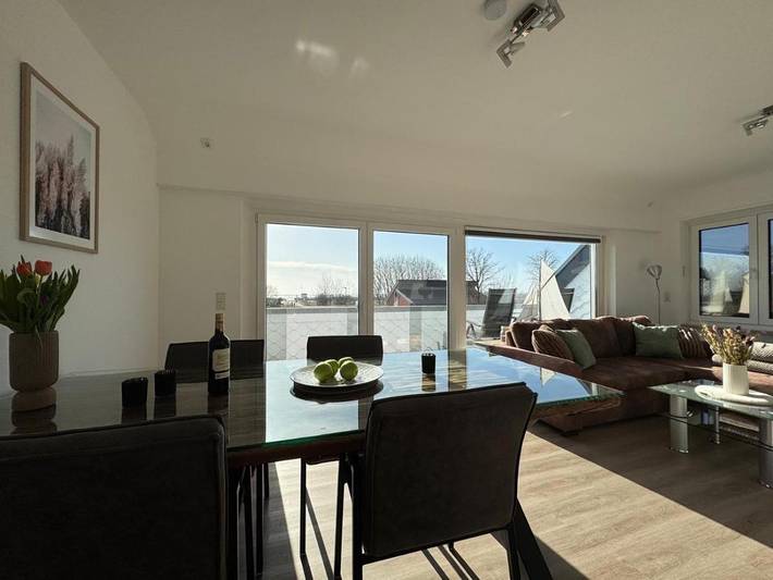 Ferienwohnung für 4 Personen, mit Balkon und Terrasse in Lensterstrand - 3
