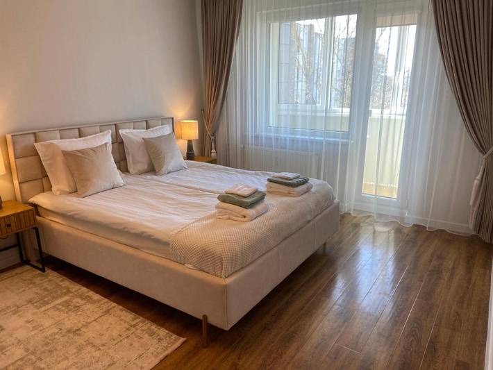 Appartement de vacances pour 4 personnes, avec balcon et vue
