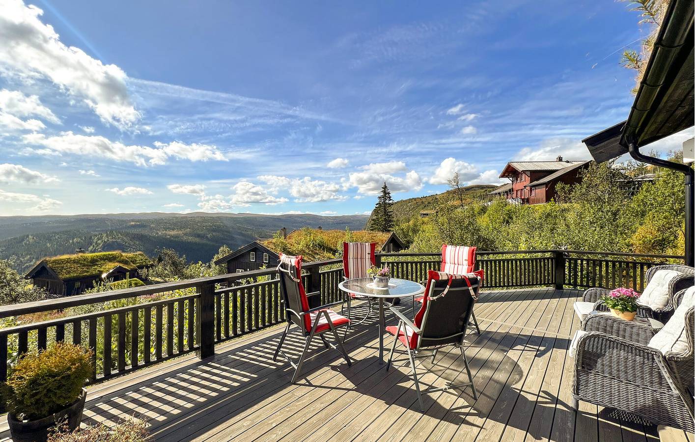 Ferienhaus für 8 Personen mit Terrasse in Sør-Aurdal