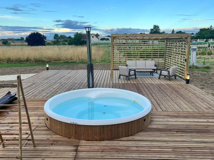 Maison de vacances pour 12 personnes, avec jacuzzi et balcon, adapté aux familles - 1