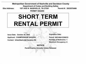 Vacation Apartment for 4 Guests in Nashville, Tennessee, Picture 1