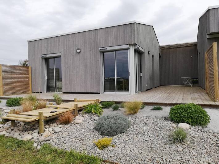 Maison de vacances pour 4 personnes, avec vue et jardin