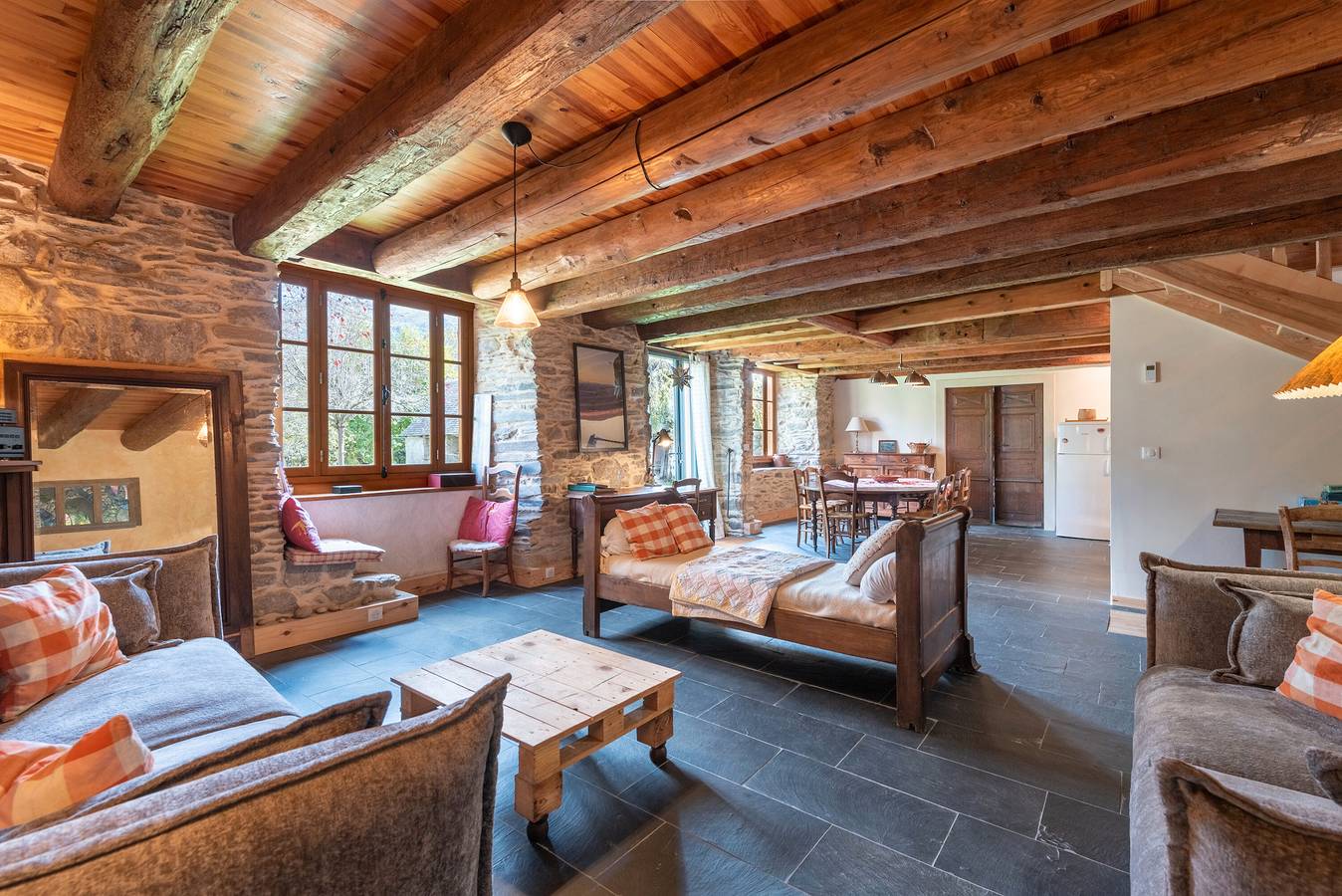 Maison de Vacances 'La Ketzerie À Adervielle' avec Vue sur la Montagne et Jardin Privé in Adervielle-Pouchergues, Pyrénées