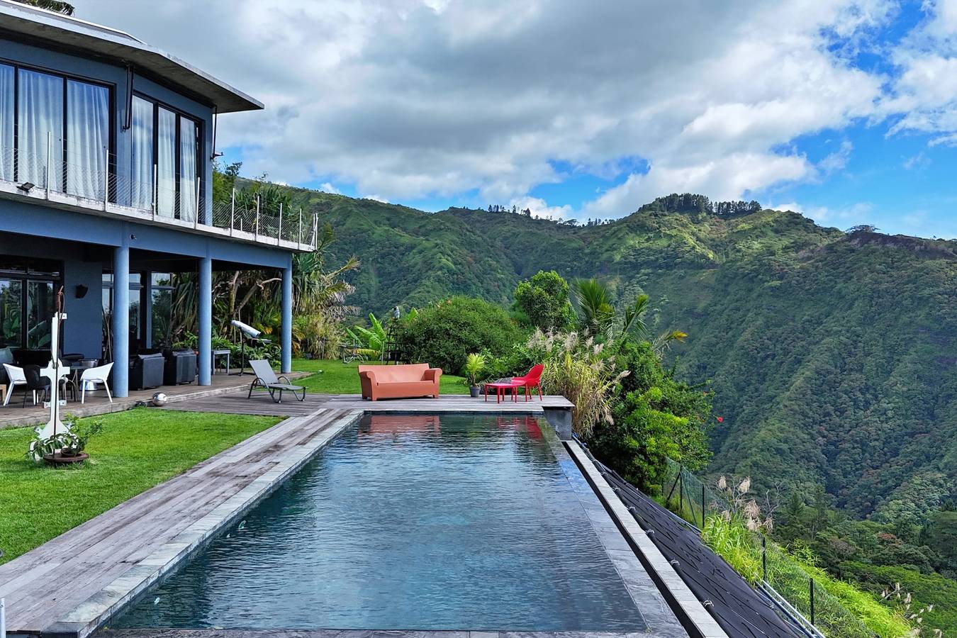 Studio entier, Moorea Horizon – Sublime vue Panoramique - Piscine in Faa'a, Tahiti
