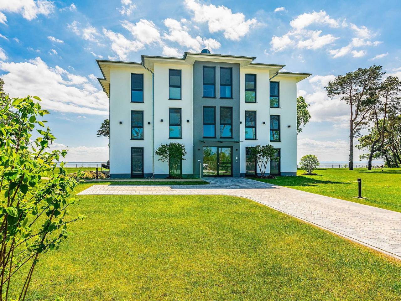 Ganze Ferienwohnung, Terrassenwohnung Kliffgarten - Oase am Haff - Kliffgarten (7-8) in Zirchow, Usedom